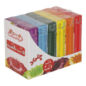 Halal Gemischtes Götterspeise-Pulver Pack von Draje, 100 g (x6)
