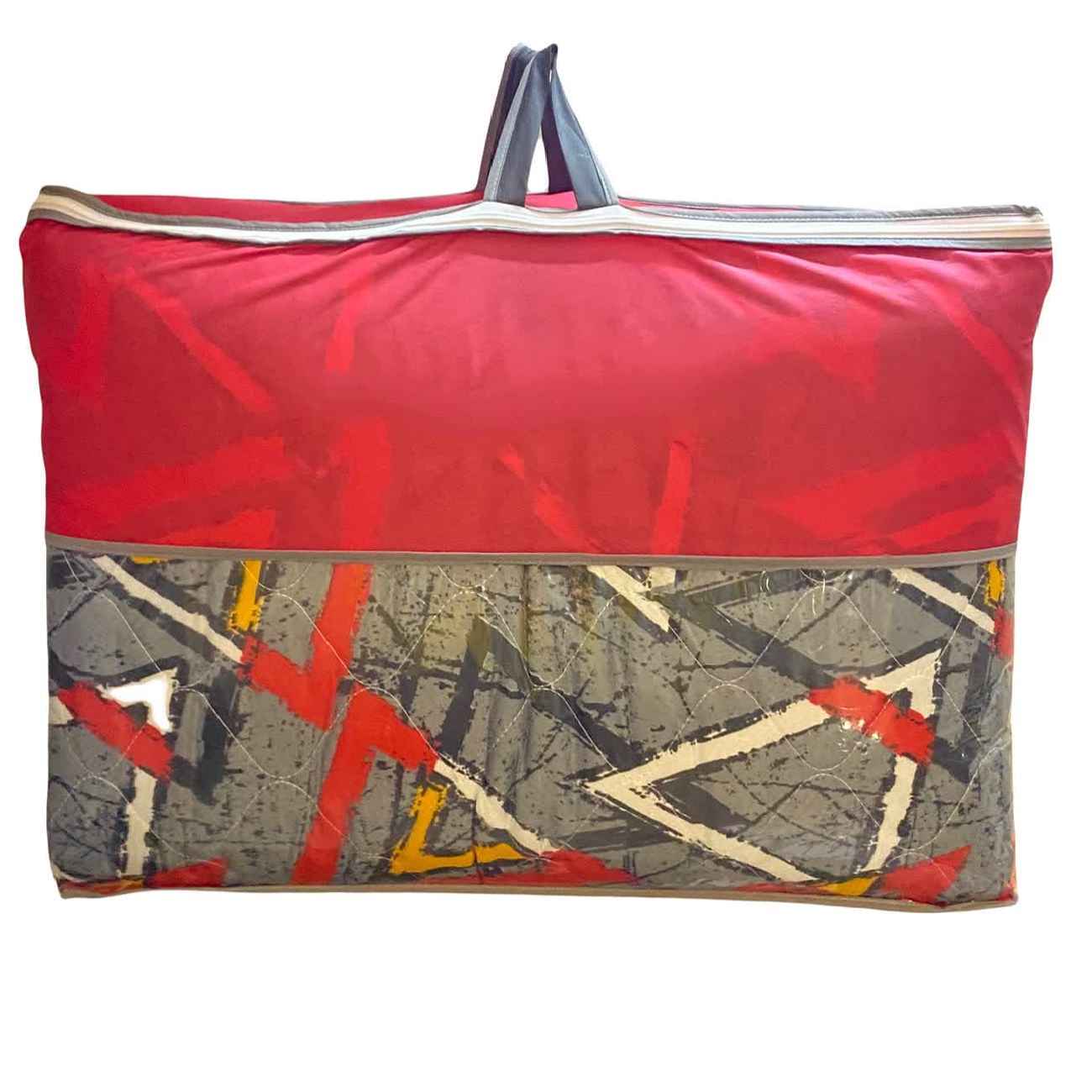 Bodenschlafmatratze mit geometrischem Design, Einzelgröße