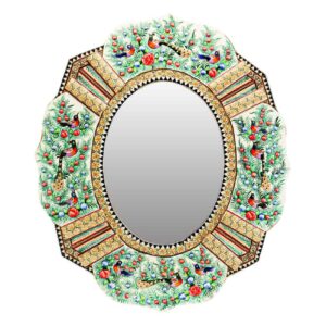 Persischer Khatamkari-Holzrahmen mit persisch inspiriertem Design