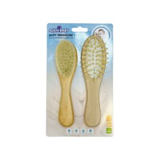 Scien Baby Woody-Brush Set – 2 Teile