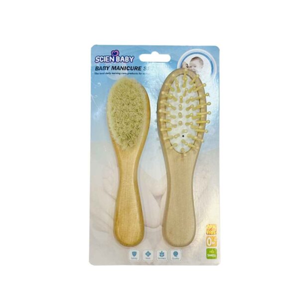 Scien Baby Woody-Brush Set - 2 Teile