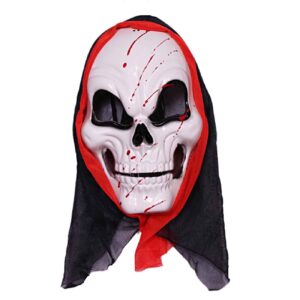 Totenkopfmaske für Rollenspiele und Kostüm-Events