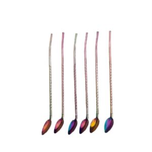 Edelstahl Bar-Löffel Set aus 6 Teilen Chic & Lux