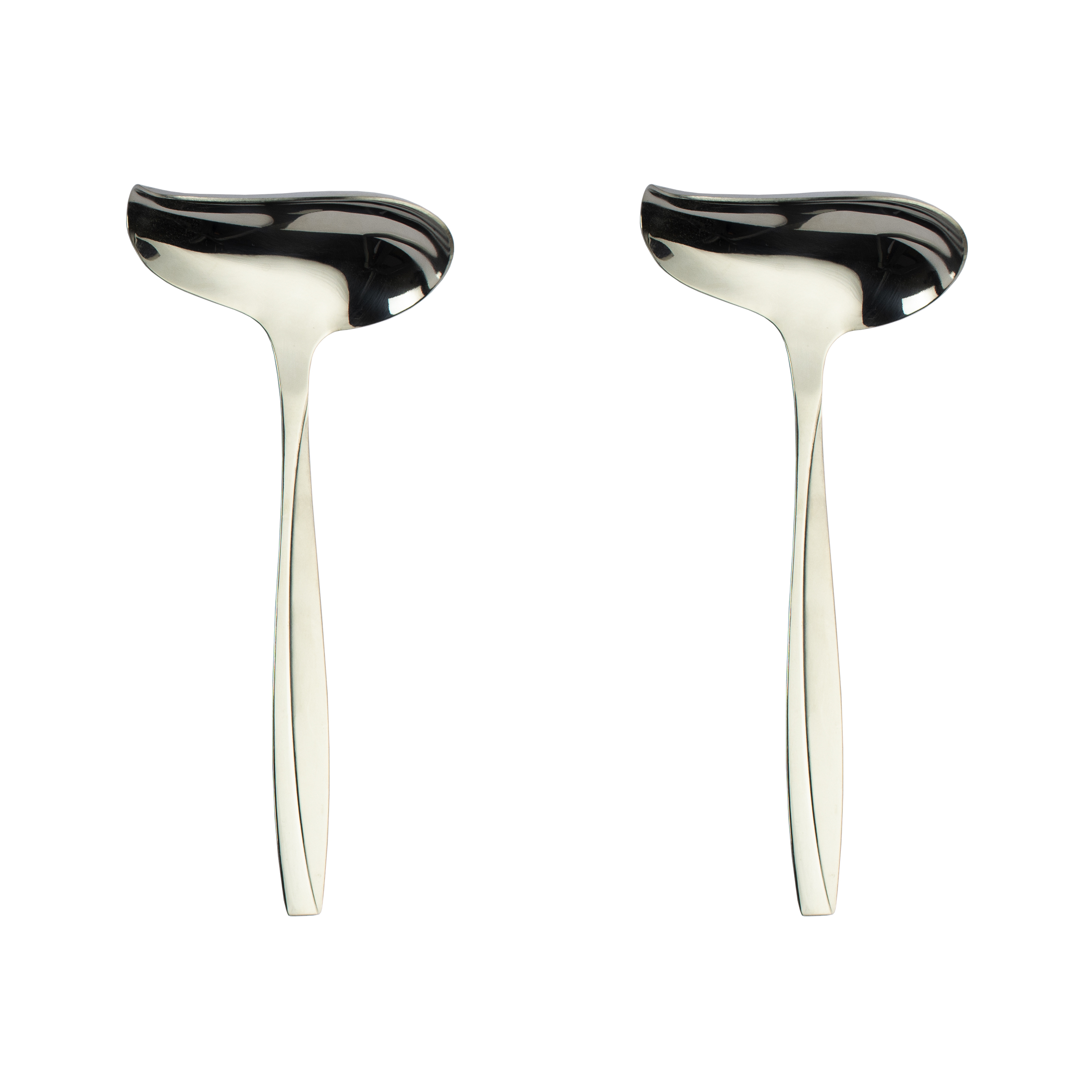 Edelstahl Kelle mit Komfortgriff