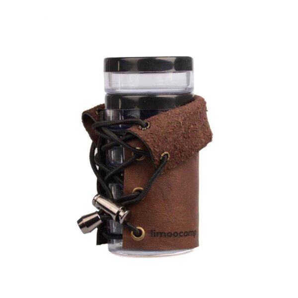 Reise-Gewürzbehälter-Set – 5 Fächer Zitronen-Design