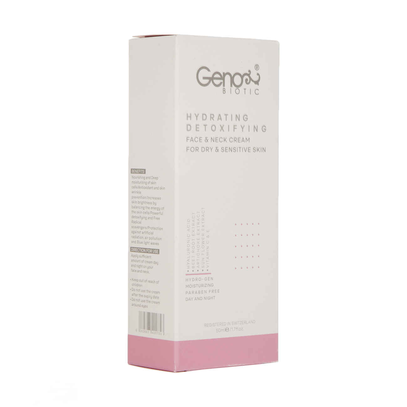 Geno Biotic Feuchtigkeitscreme – für fettige & Mischhaut, 2er-Pack