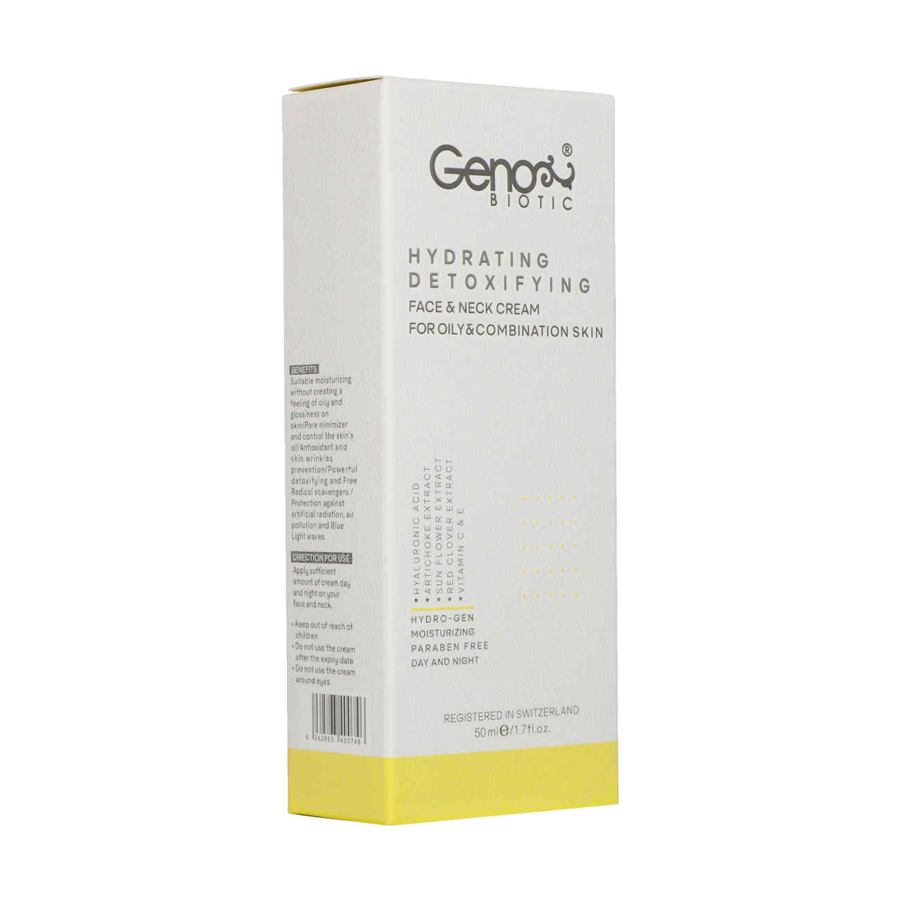 Geno Biotic Feuchtigkeitscreme – für fettige & Mischhaut (2er-Pack)