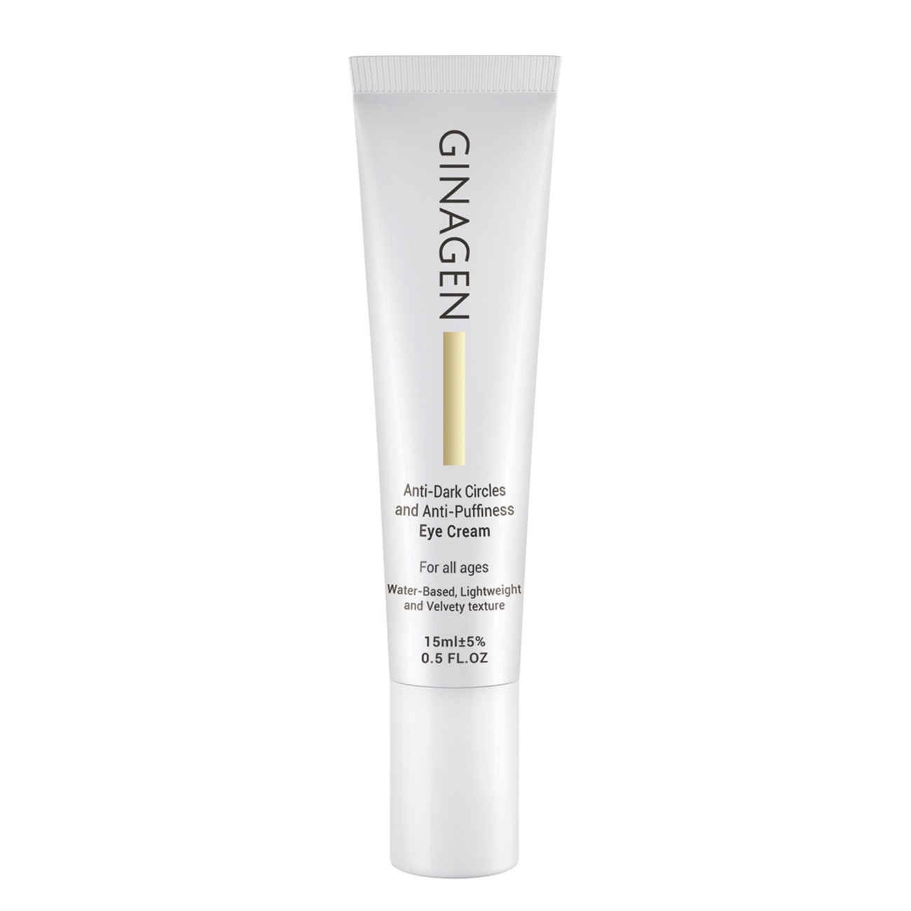 Ginagen Augencreme – Gegen Schwellungen & Augenringe, 15 ml (2er-Pack)