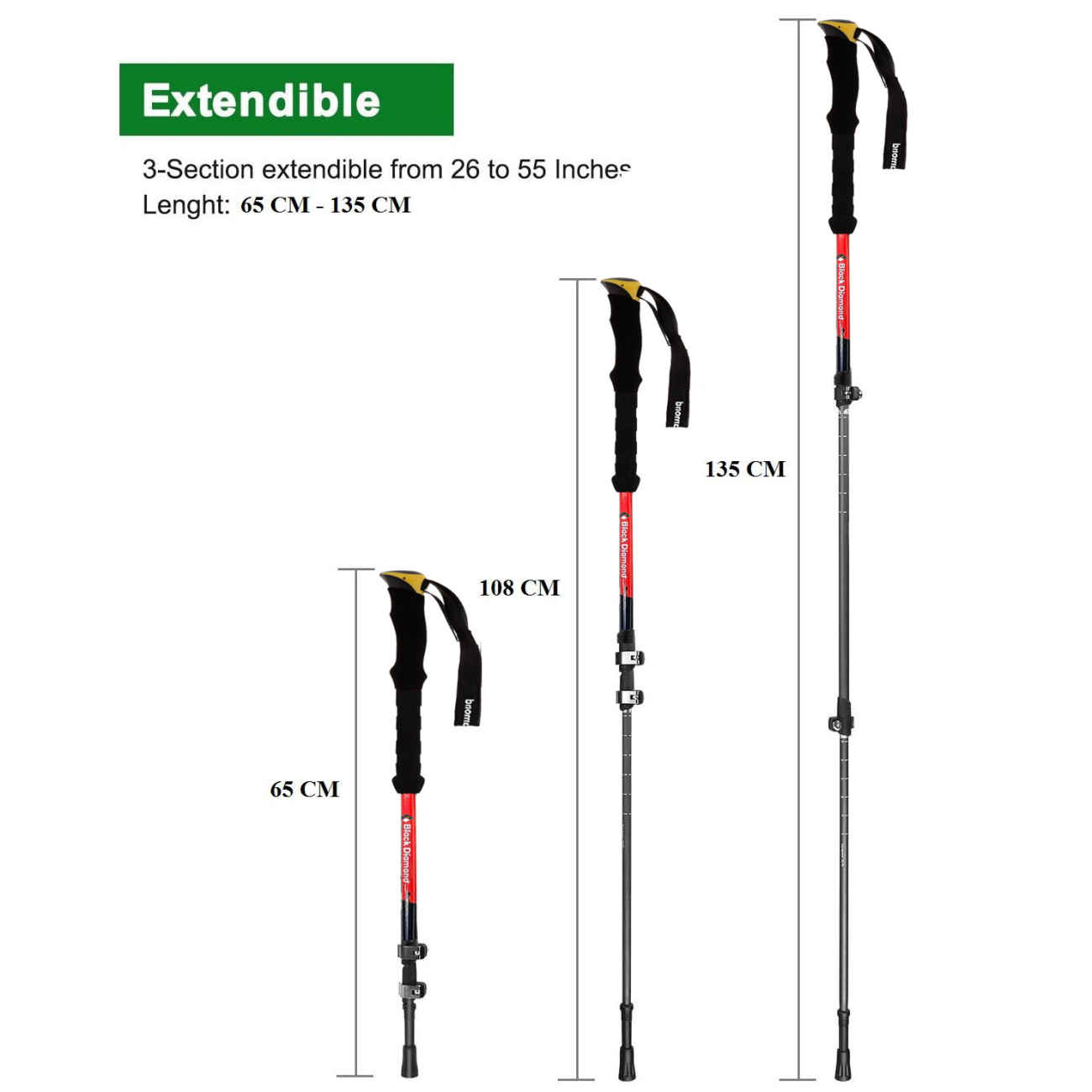 Wanderstock – Wesentliche Eigenschaften für Outdoor-Enthusiasten, 2er-Pack