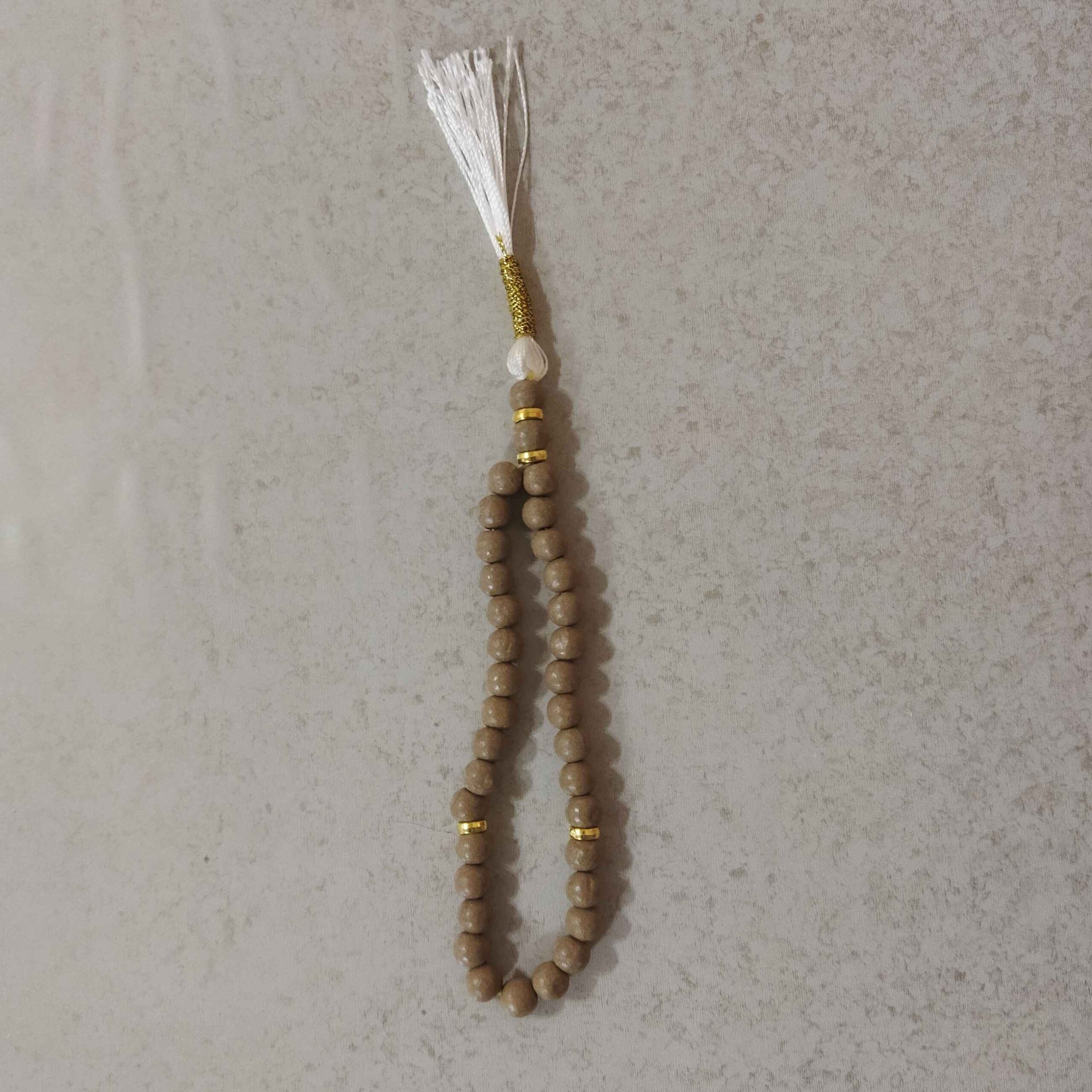 Islamischer Karbala-Tasbih mit Khak-e-Shifa – 33 Gebetsperlen