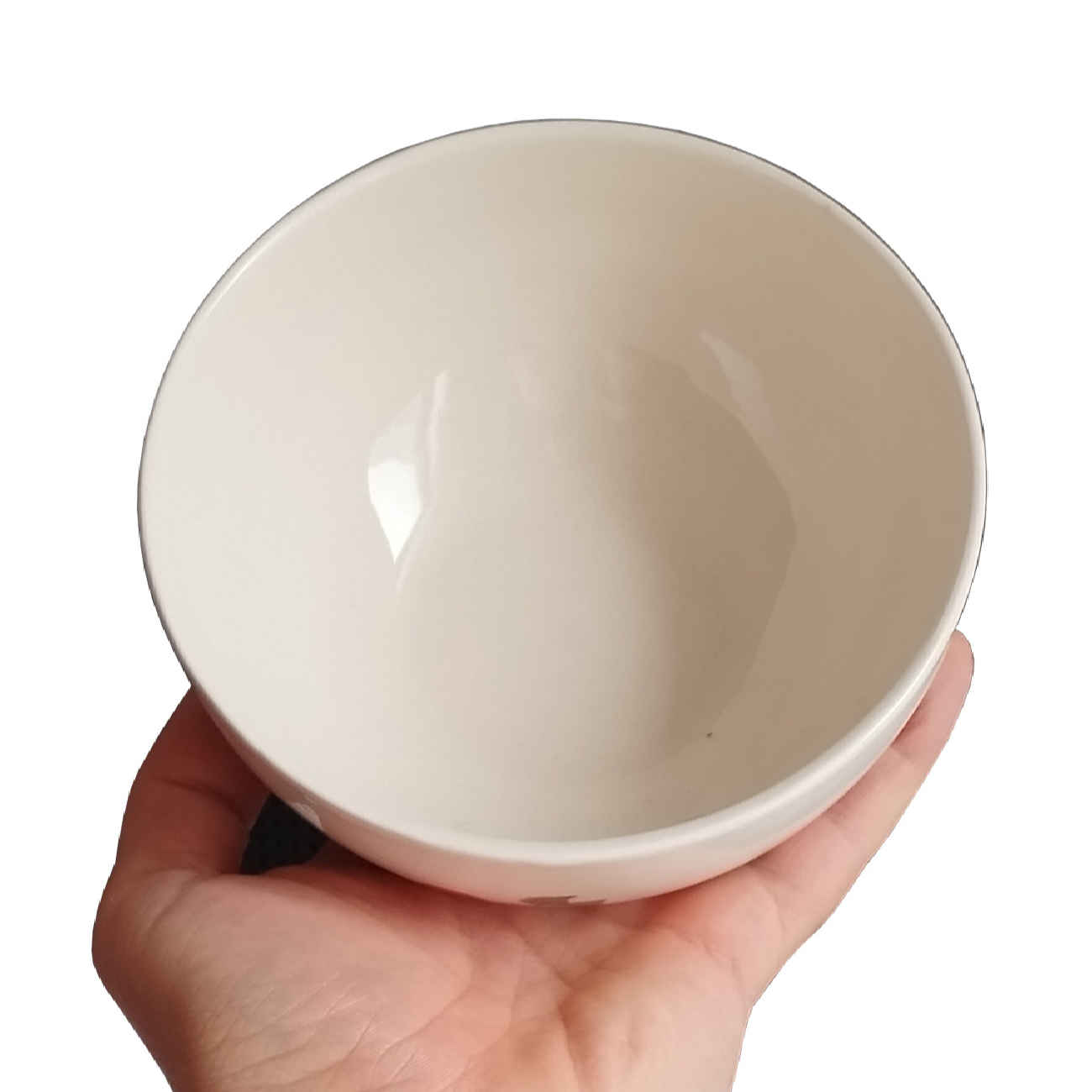 Künstlerische Keramikschale – Perfekt zum Servieren von Joghurt, Suppe, Ash, Nudeln, Eis und Beilagen