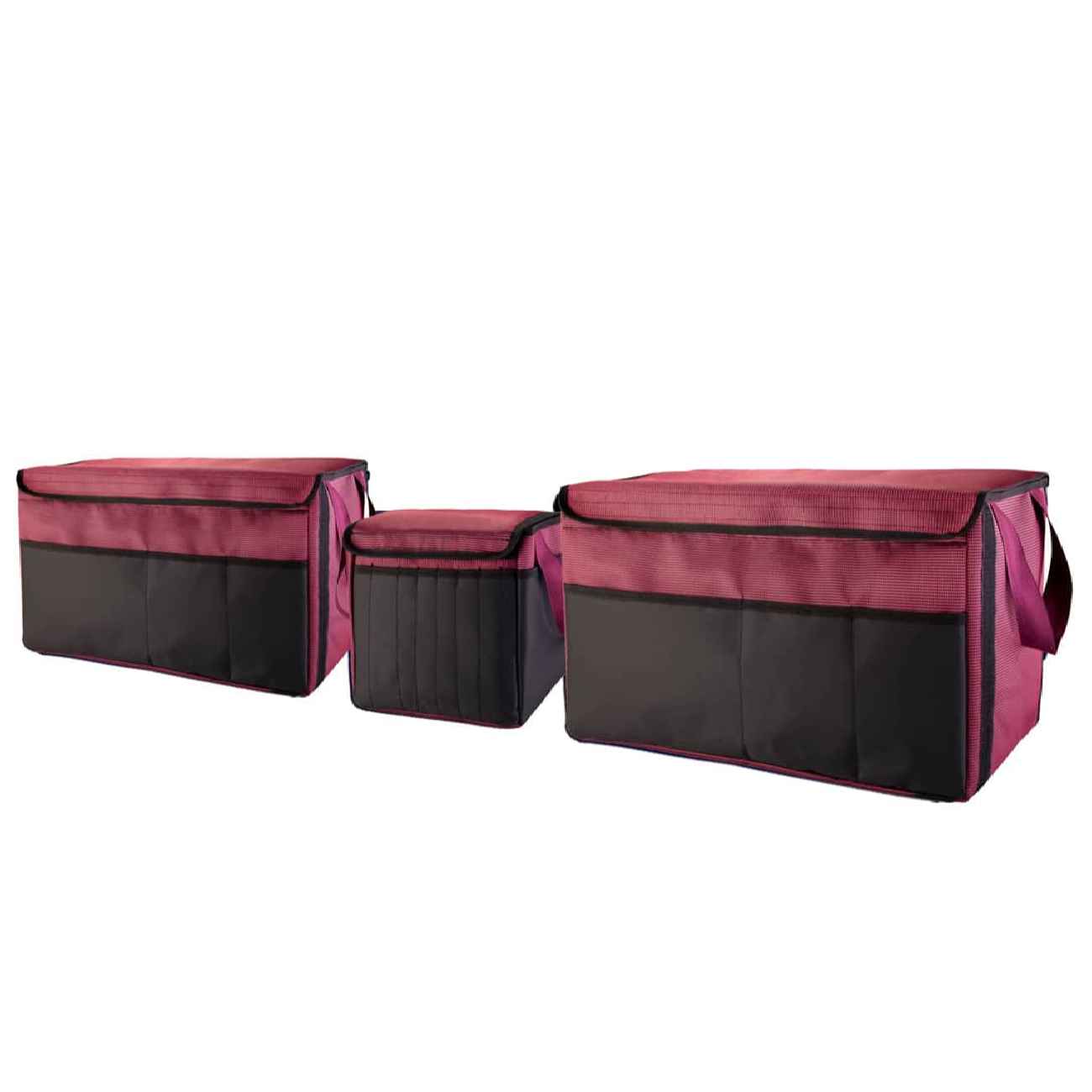 Kofferraumtasche – Stilvoll, geräumig und tragbar, 3er-Pack