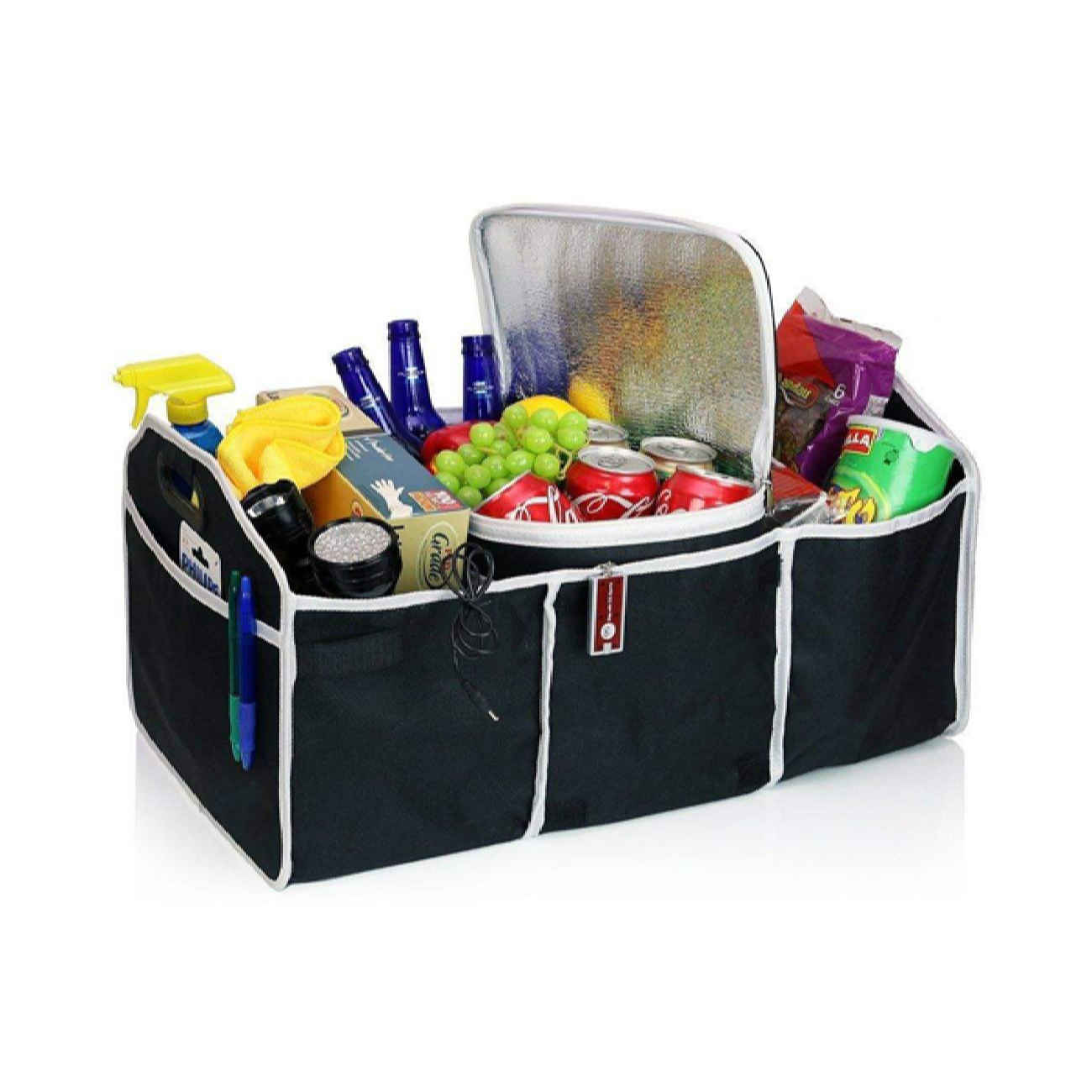Kofferraum-Ordnungshelfer – Robust, faltbar und leicht tragbar, 2er-Pack