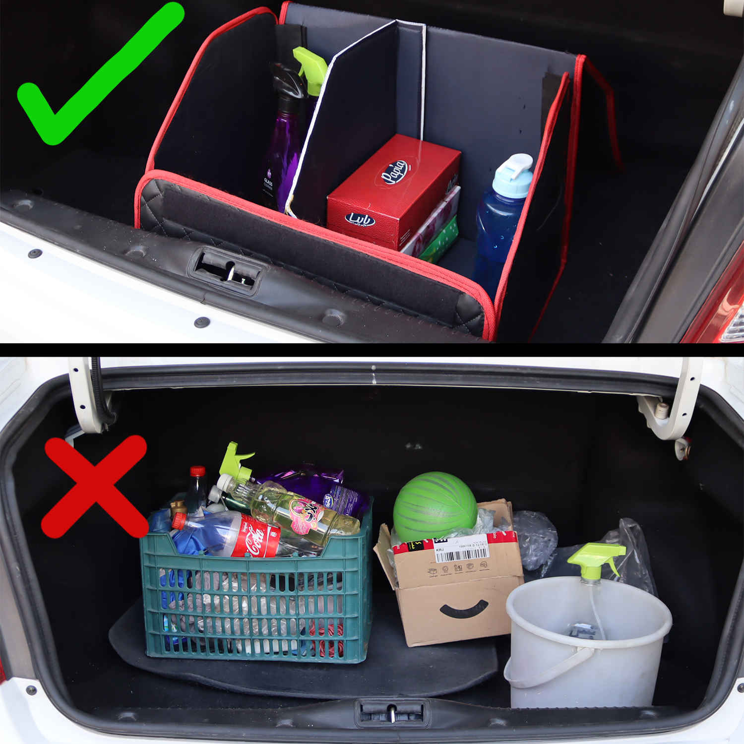 Kofferraumtasche – Langlebig, tragbar und besonders geräumig