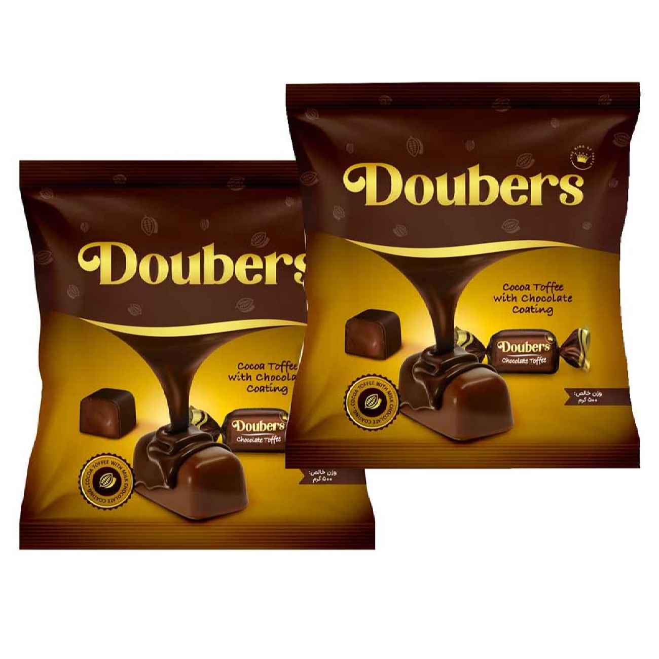 Kakao-Toffee mit Milchüberzug – Perfekt für Toffee-Liebhaber 500 g (x2)