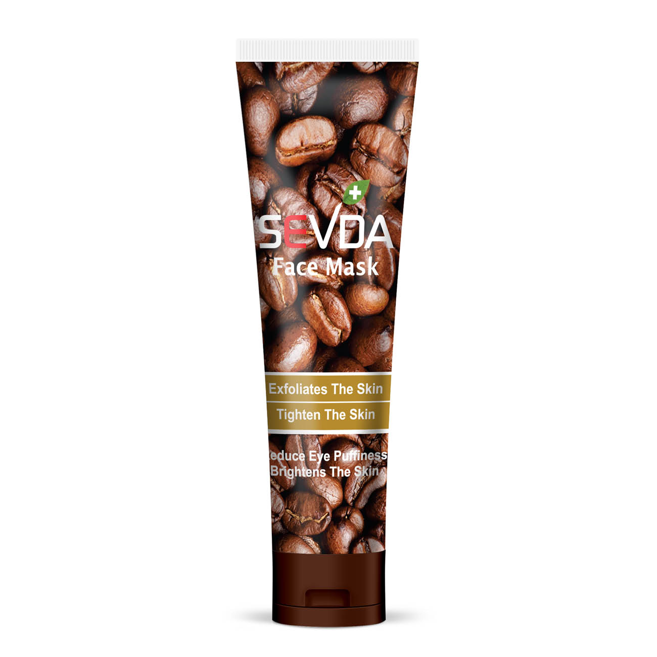Kaffee-Safran-Gesichtsmaske – Reinigt, beruhigt, erfrischt (2er-Pack)