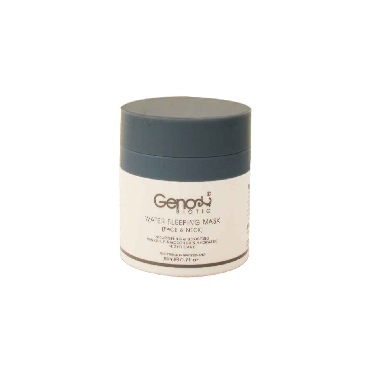 Geno Biotic Water Sleeping Maske – Nachtfeuchtigkeit für Gesicht & Hals (2er-Pack)