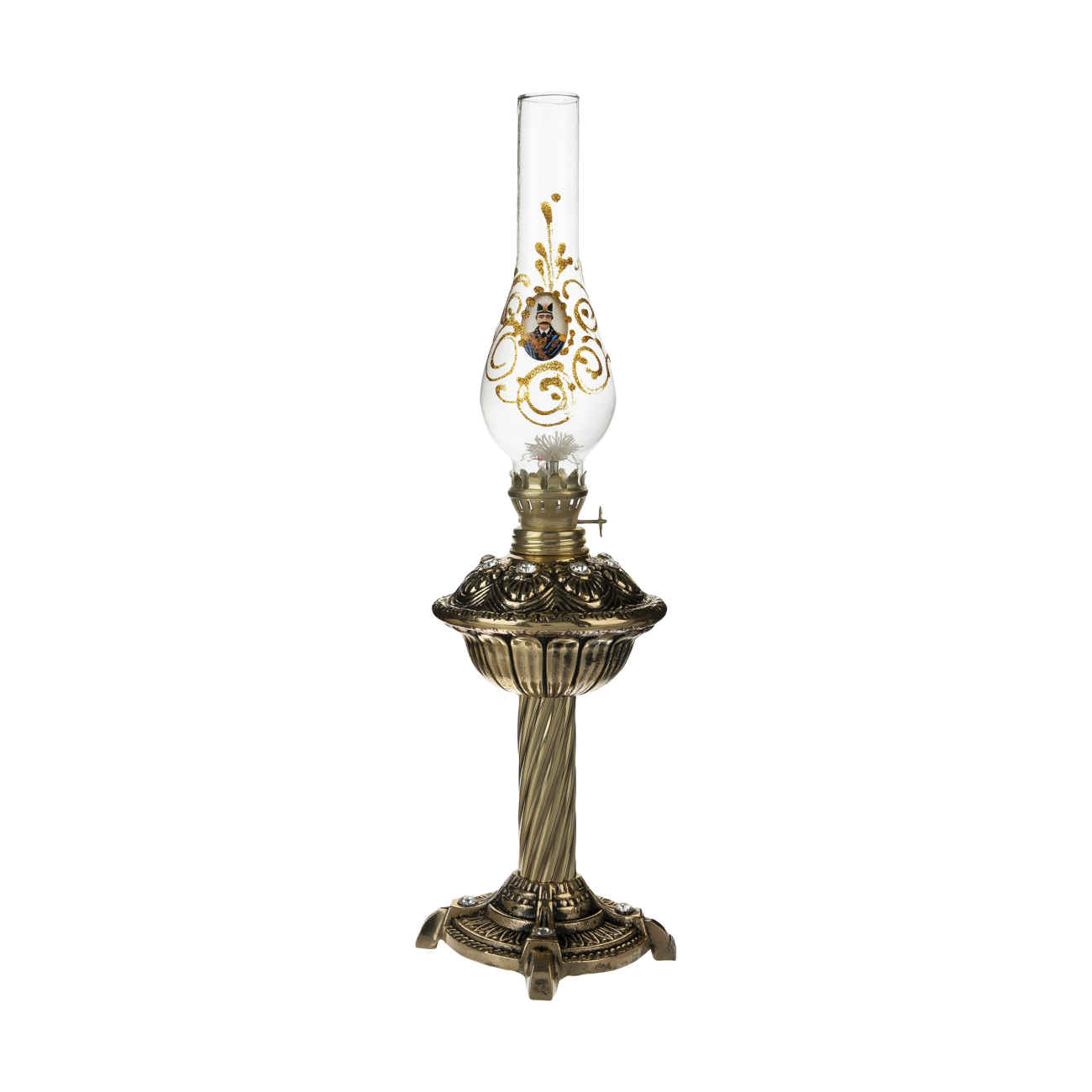 Akzent Holz-Tischlampe mit Tapered Lampenschirm Handgefertigt Rana