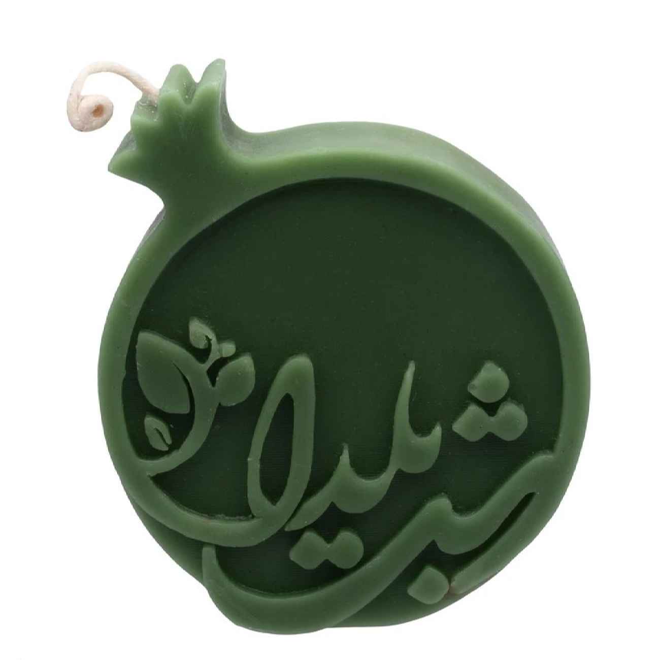 Granatapfelkerze – Handgefertigtes Design, Ein Schönes Yalda Akzent