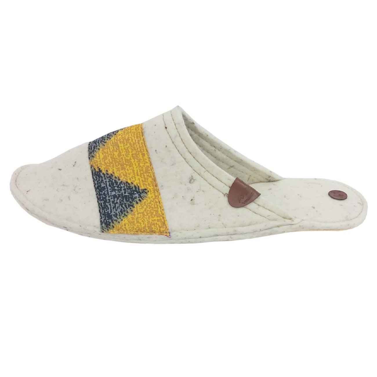 Persische Wollpantoffeln – warm & gemütlich mit geometrischem Design