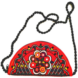 Handgefertigte persische Damen-Clutch – Suzani-Stickerei mit Blumenmuster