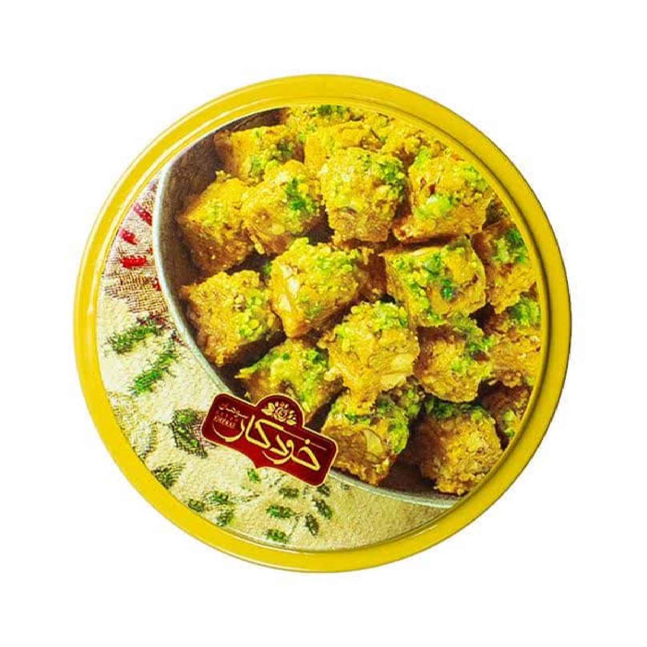 Persischer Safran-Sohan-Würfel Safran Krokant Süßwaren – Perfekt zum Verschenken & Servieren (460 g)