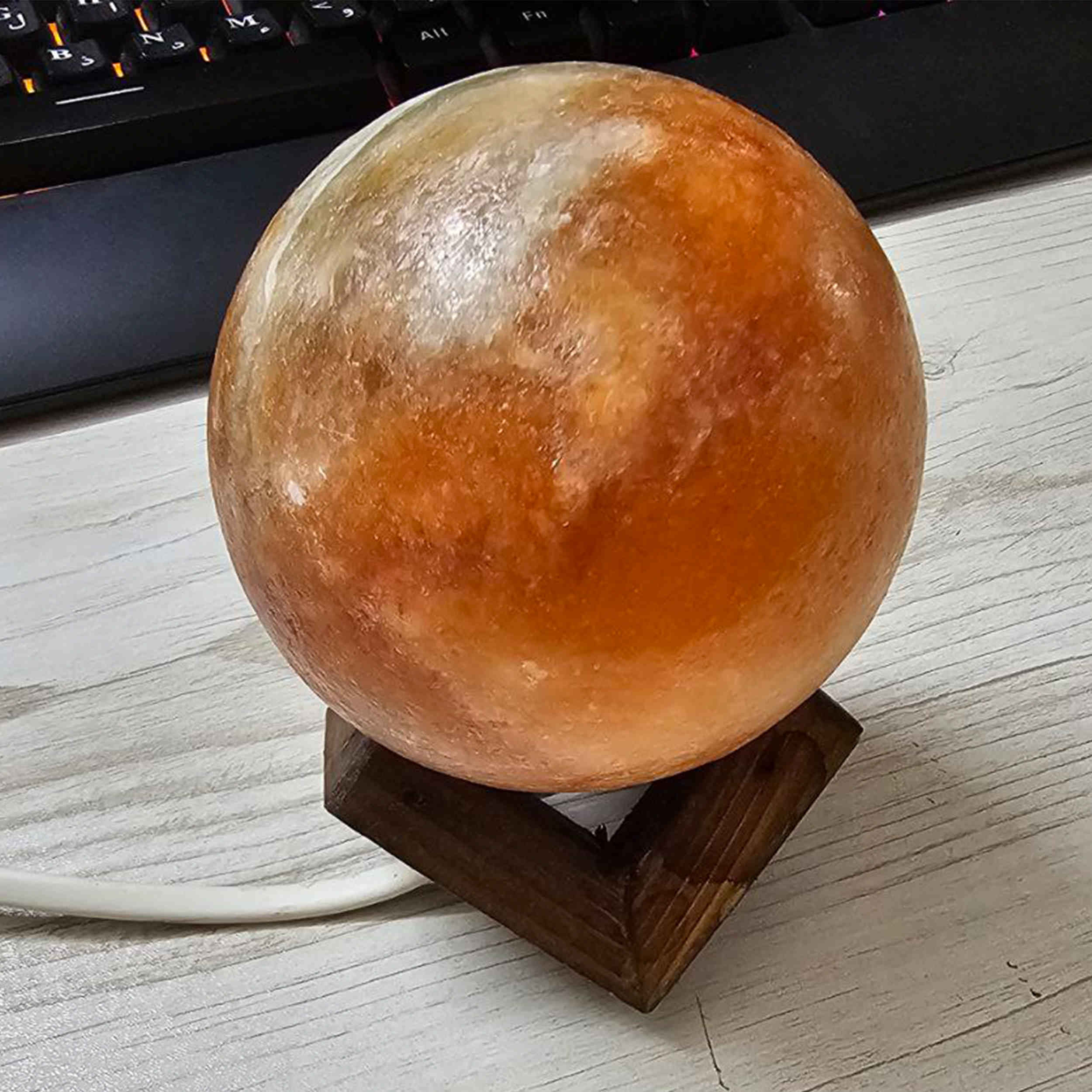 Persische Salzkristalllampe – Stressabbau & Heimdekoration