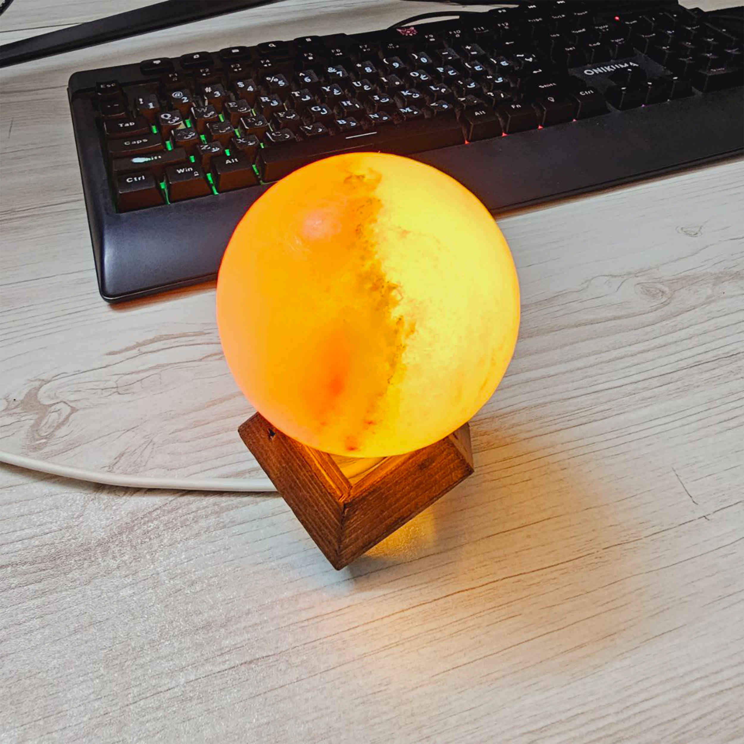 Persische Salzkristalllampe – Stressabbau & Heimdekoration