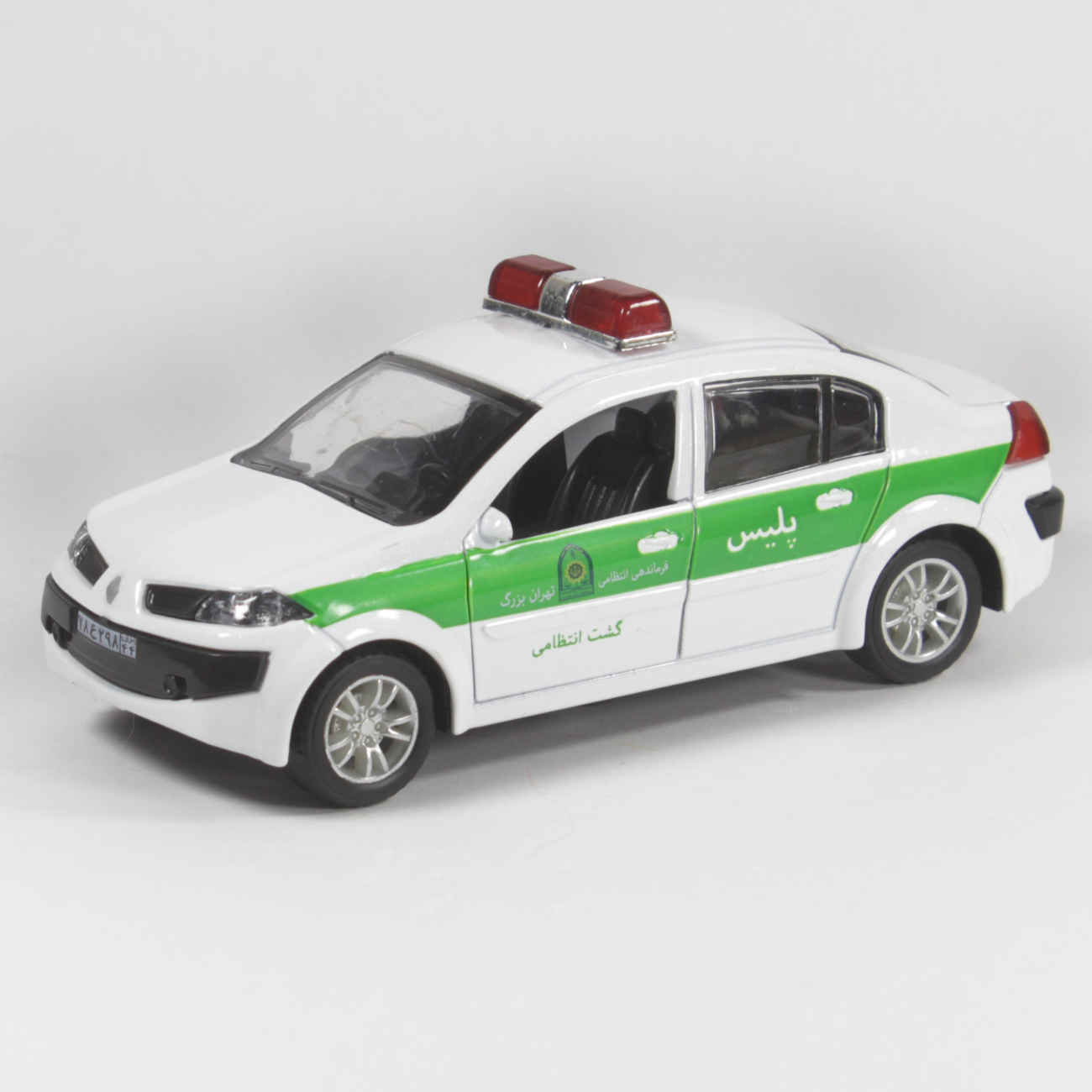 Renault Megane Spielzeugauto – Realistisches Verkehrspolizei-Modell