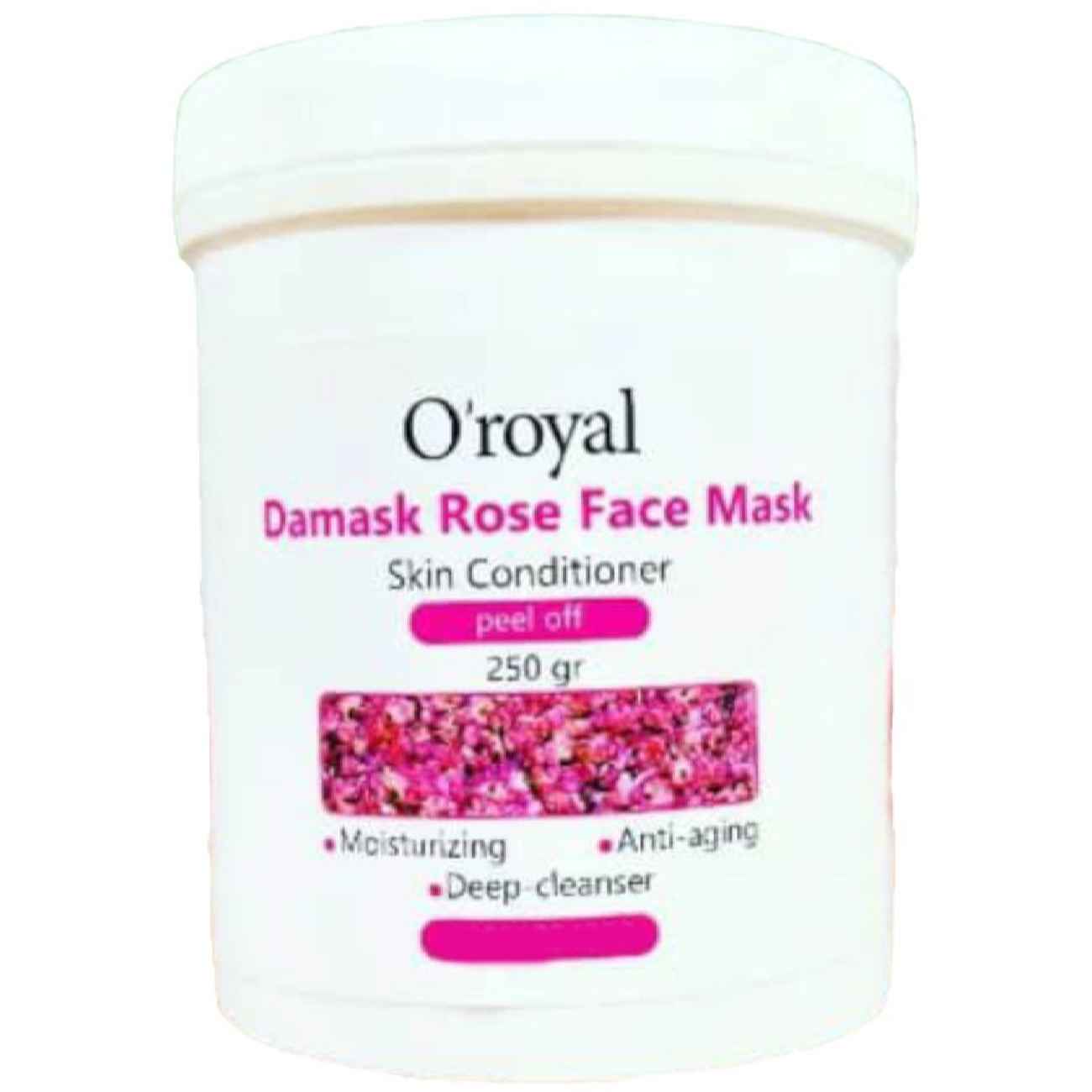 Damaszener-Rosen-Peel-Off-Maske – Verhindert Falten, für alle Hauttypen