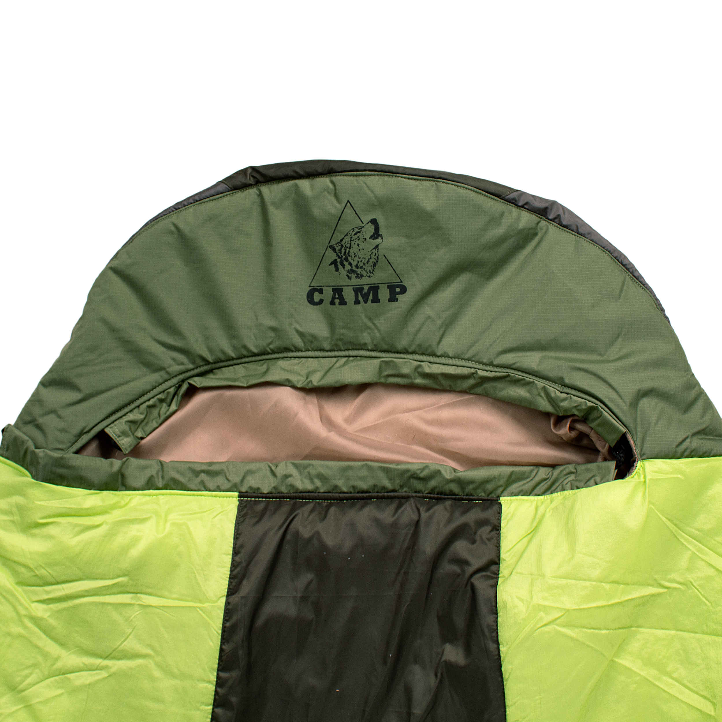 Schlafsack – Gemütlich & langlebig mit hochwertiger Isolierung für extremes Wetter in Grün