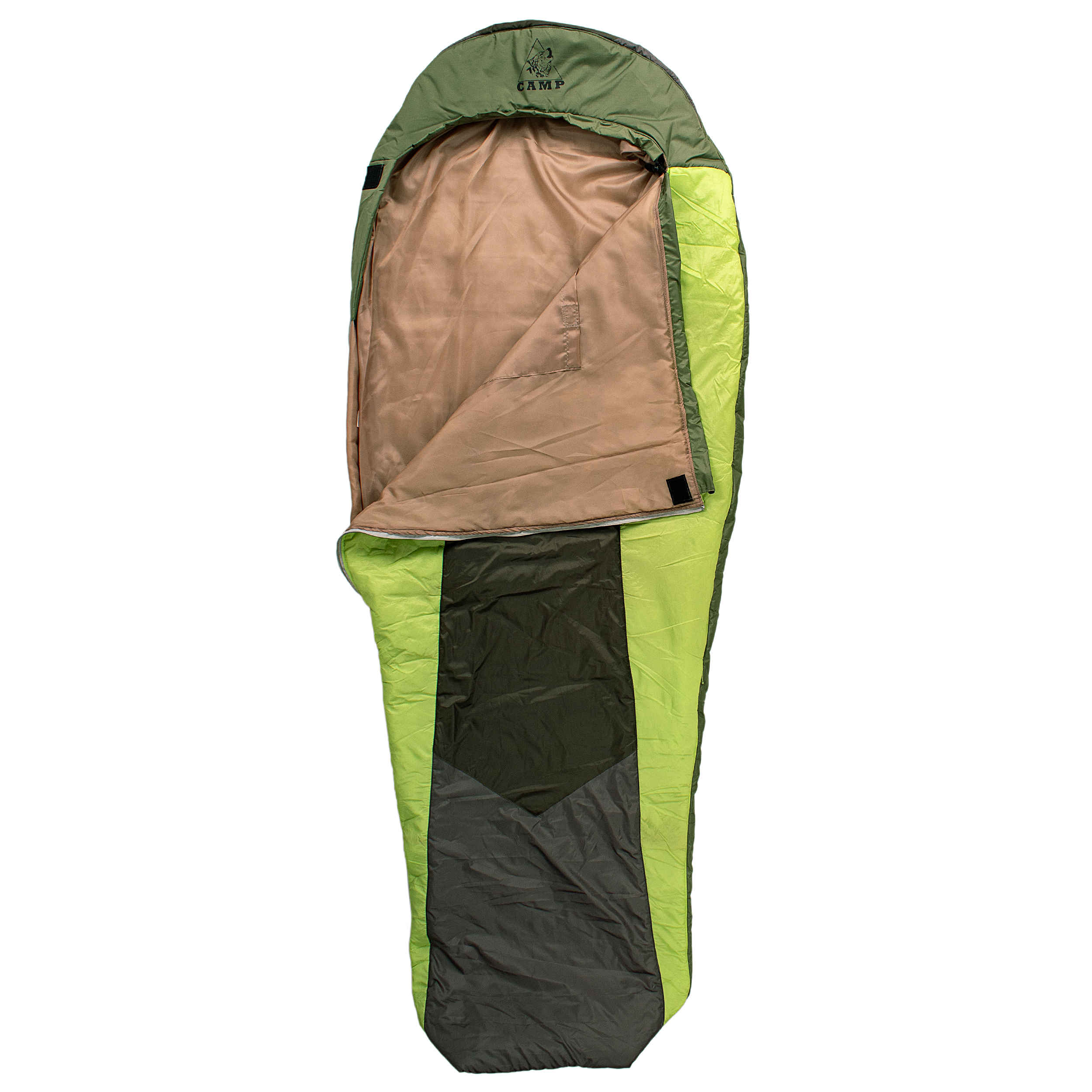 Schlafsack – Gemütlich & langlebig mit hochwertiger Isolierung für extremes Wetter in Grün