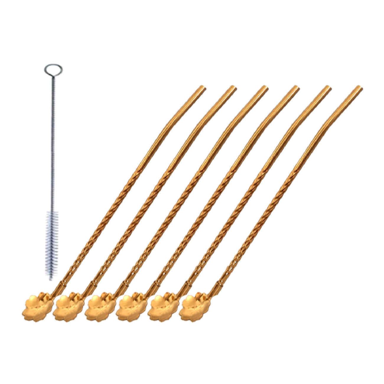 Edelstahl Nussservierlöffel mit Fisch-Design Set – 3 Teile
