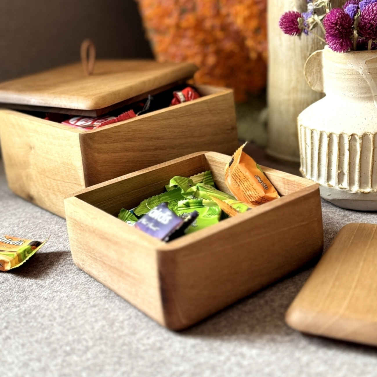 Holz-Bonbon-Schale – Die perfekte Mischung aus Stil und Natur
