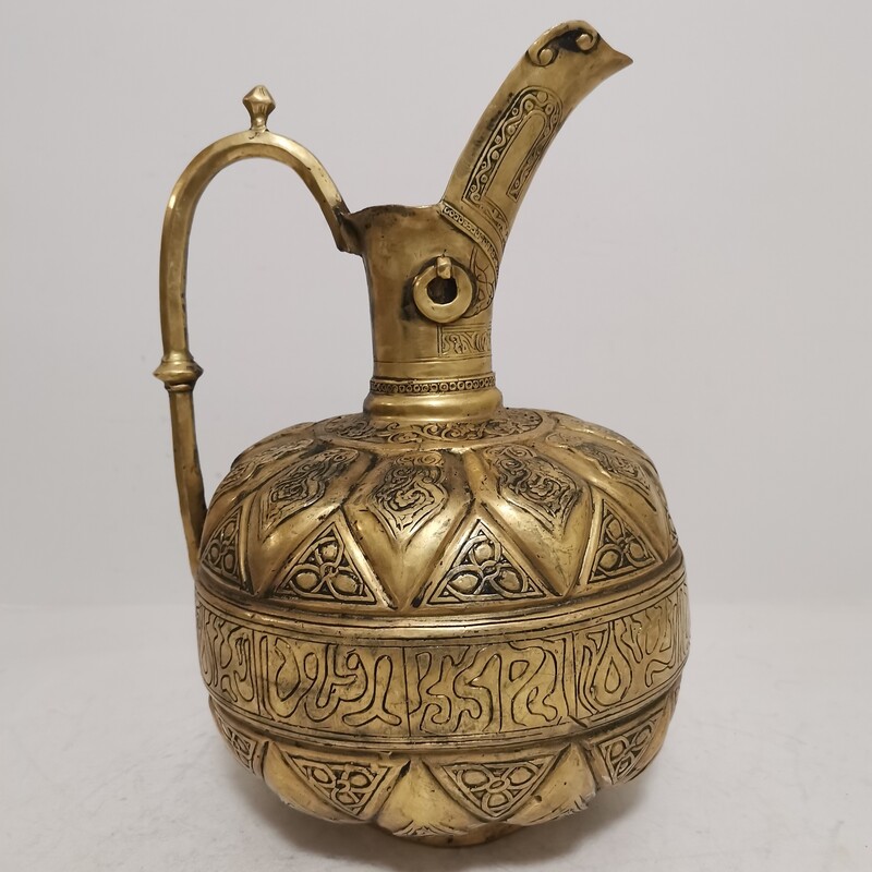 Goldene Dekokerze – Norouz-Thema für Nowruz-Dekoration (2x)