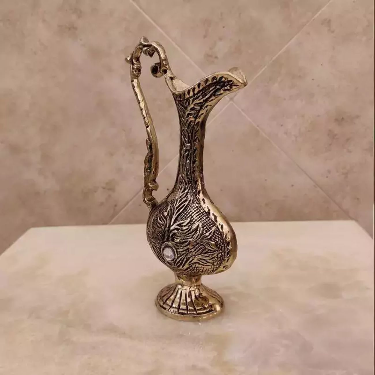 Messing-Rosenwassersprinkler – Für traditionelle Duftzeremonien im eleganten Stil