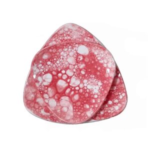 Keramikteller – Spülmaschinenfest mit Bubble-Art & abstraktem Design (2er-Set)