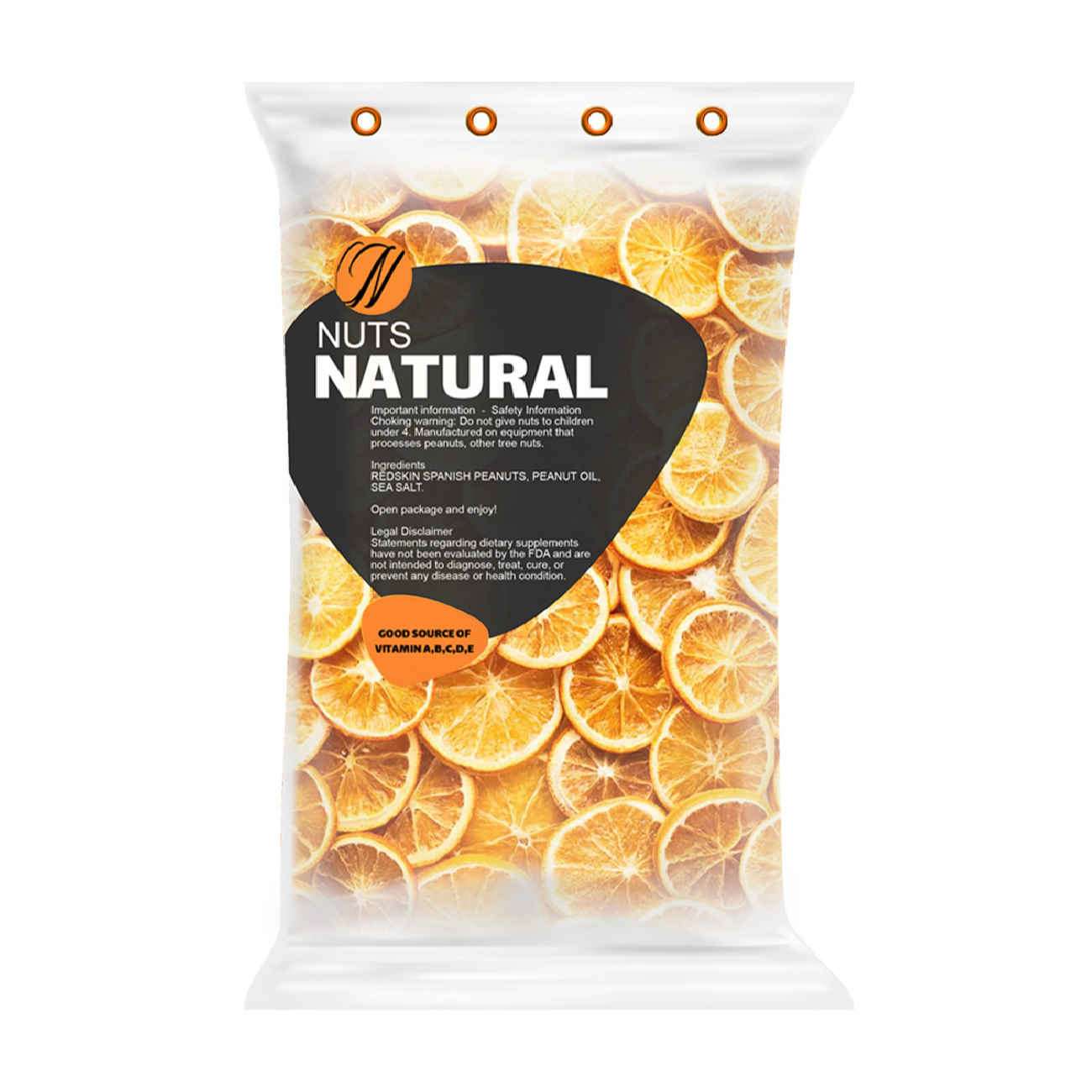 Getrocknete Orangenscheiben – Süß, weich und gesund (1000 g)