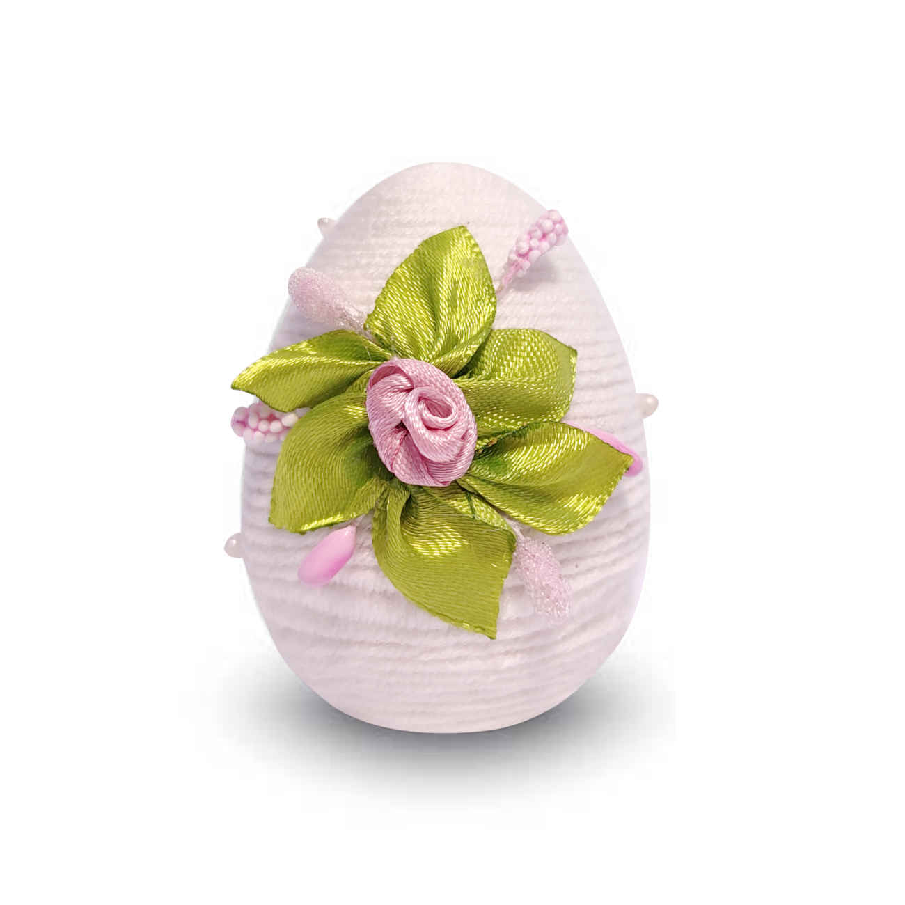 Haftseen-Eier für Nowruz – Töpferware mit floralem Design (3er-Set)