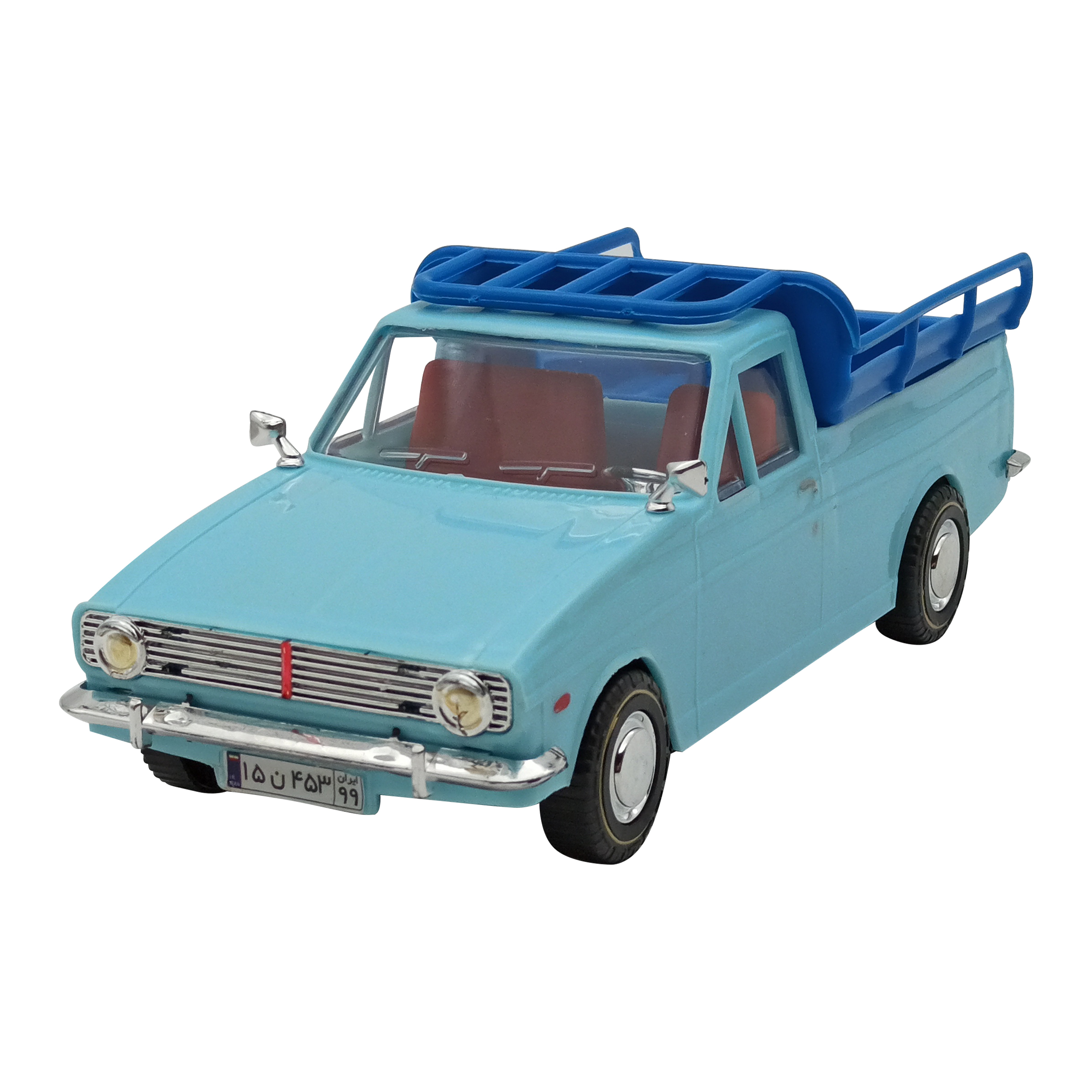 Iranisches Paykan Spielzeugauto – Pickup-Modell für Sammler und Vintage-Fans