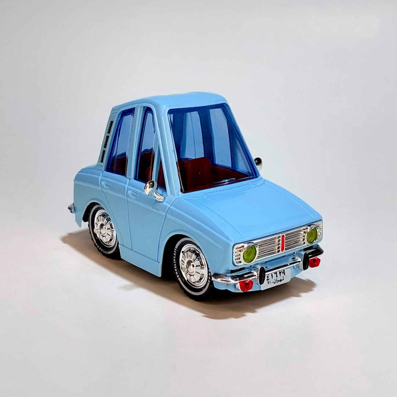 Iranisches Paykan Spielzeugauto – Voroujak-Modell für Kinder und Sammler