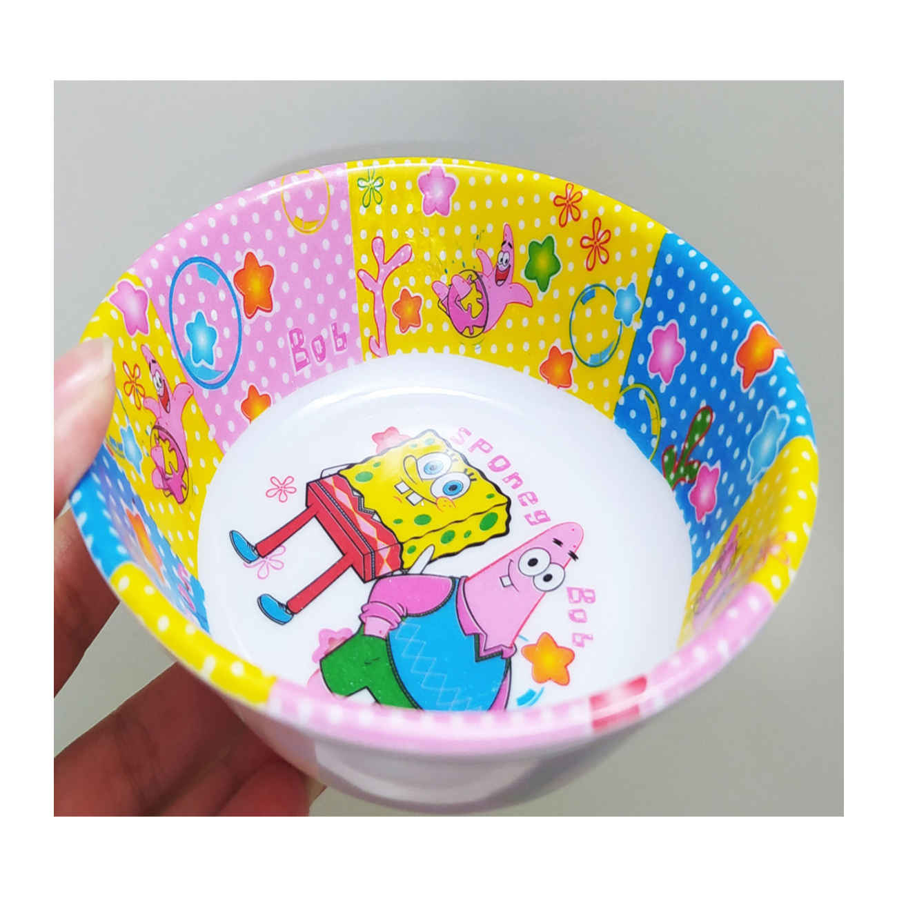 Leichte Melamin-Schüssel – Für Ihr Baby mit SpongeBob-Design