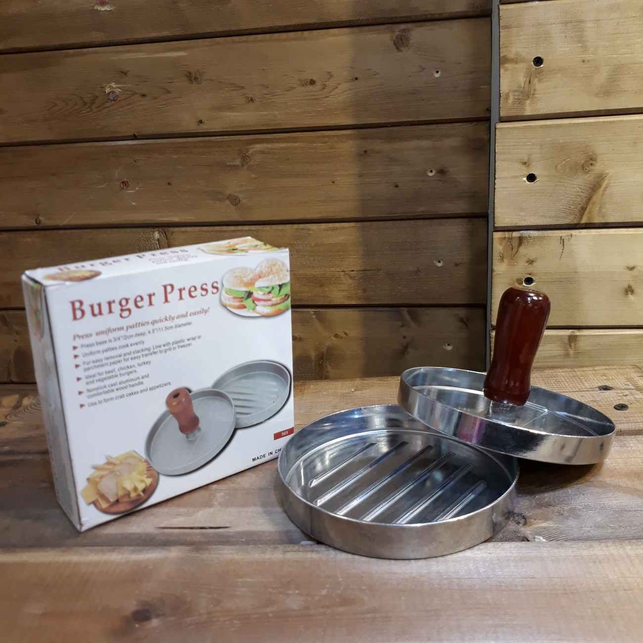 Manuelle Shami-Kebab- und Burgerpresse – Aus Gusseisen
