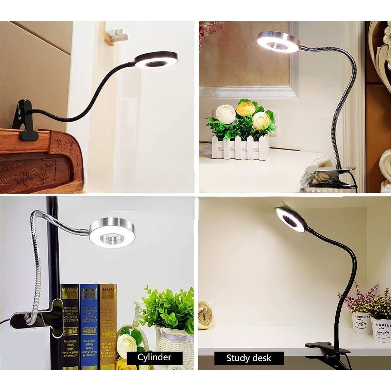Verstellbare Metall-Schreibtischlampe – Flexible Lampe für jeden Raum