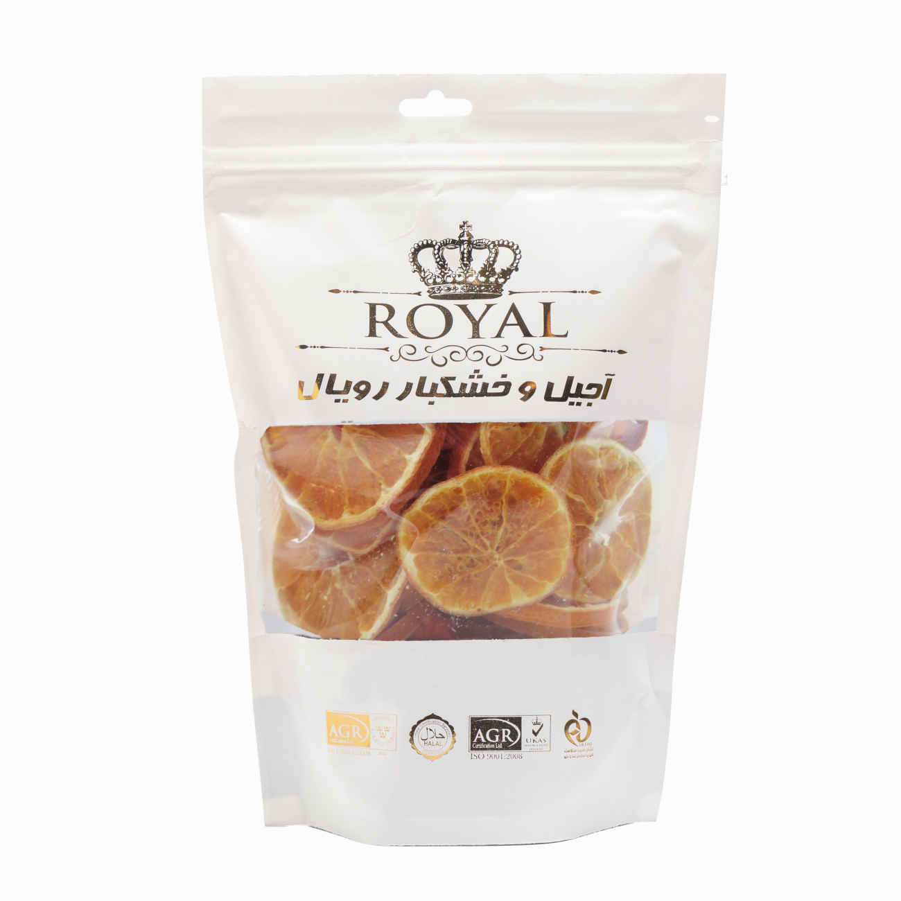 Natürlich getrocknete Orangenscheiben zum Snacken und Garnieren (250 g)