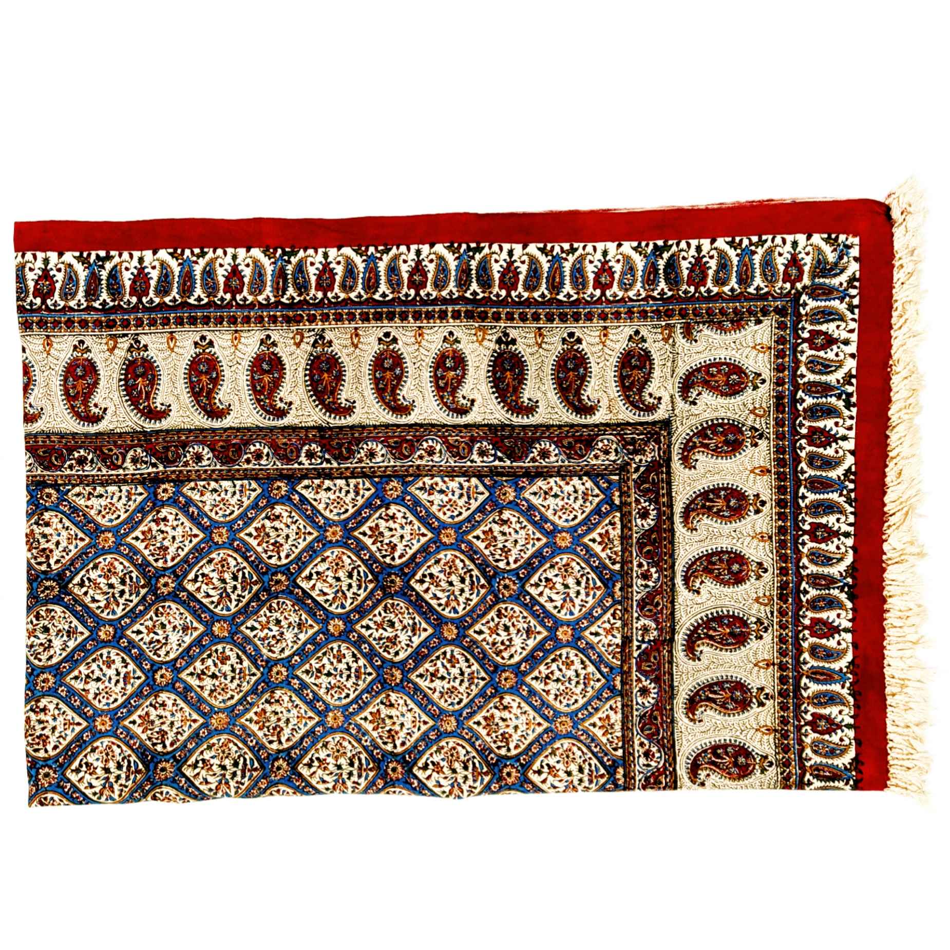 Persische Tischdecke: Kalamkari-Design der Sheikh-Lotfollah-Moschee