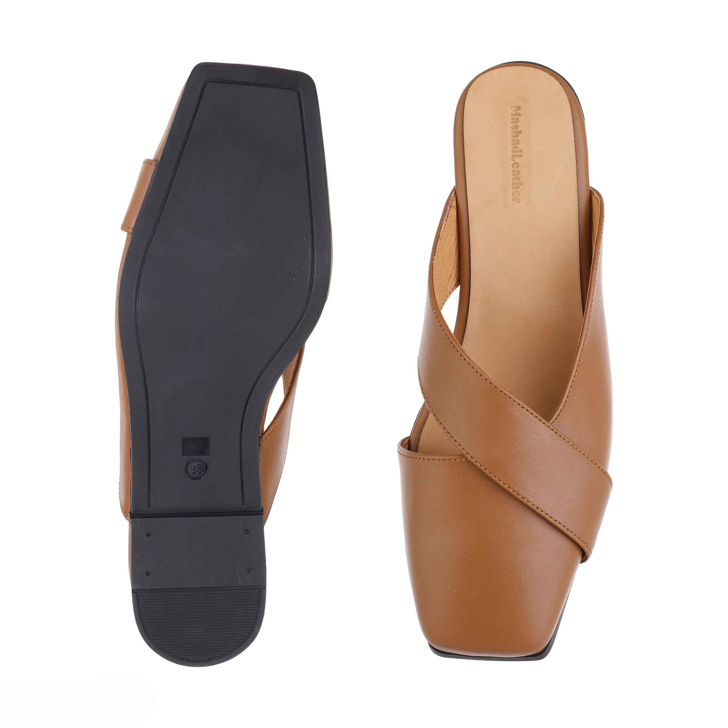 Frauen Mashhad Mules Schuhe aus natürlichem Leder – Perfekte Balance von Komfort und Mode