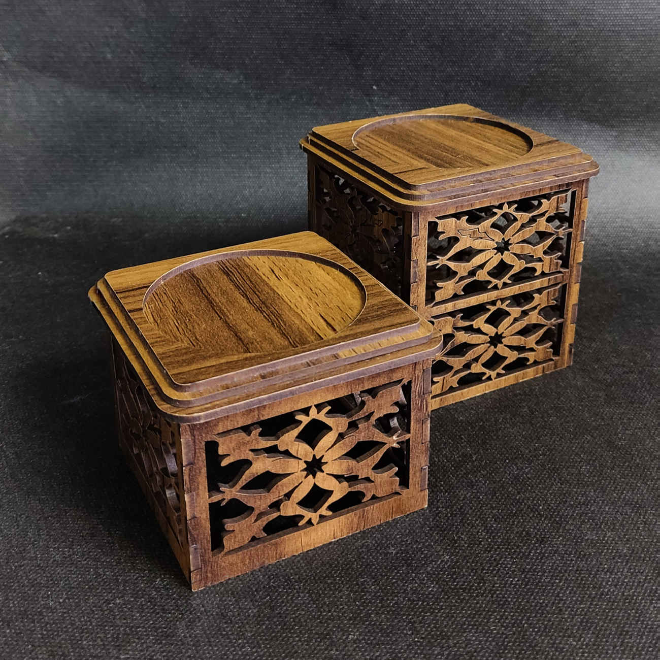 Holz-Haft-Seen-Set – Perfekt für Nowruz-Dekoration