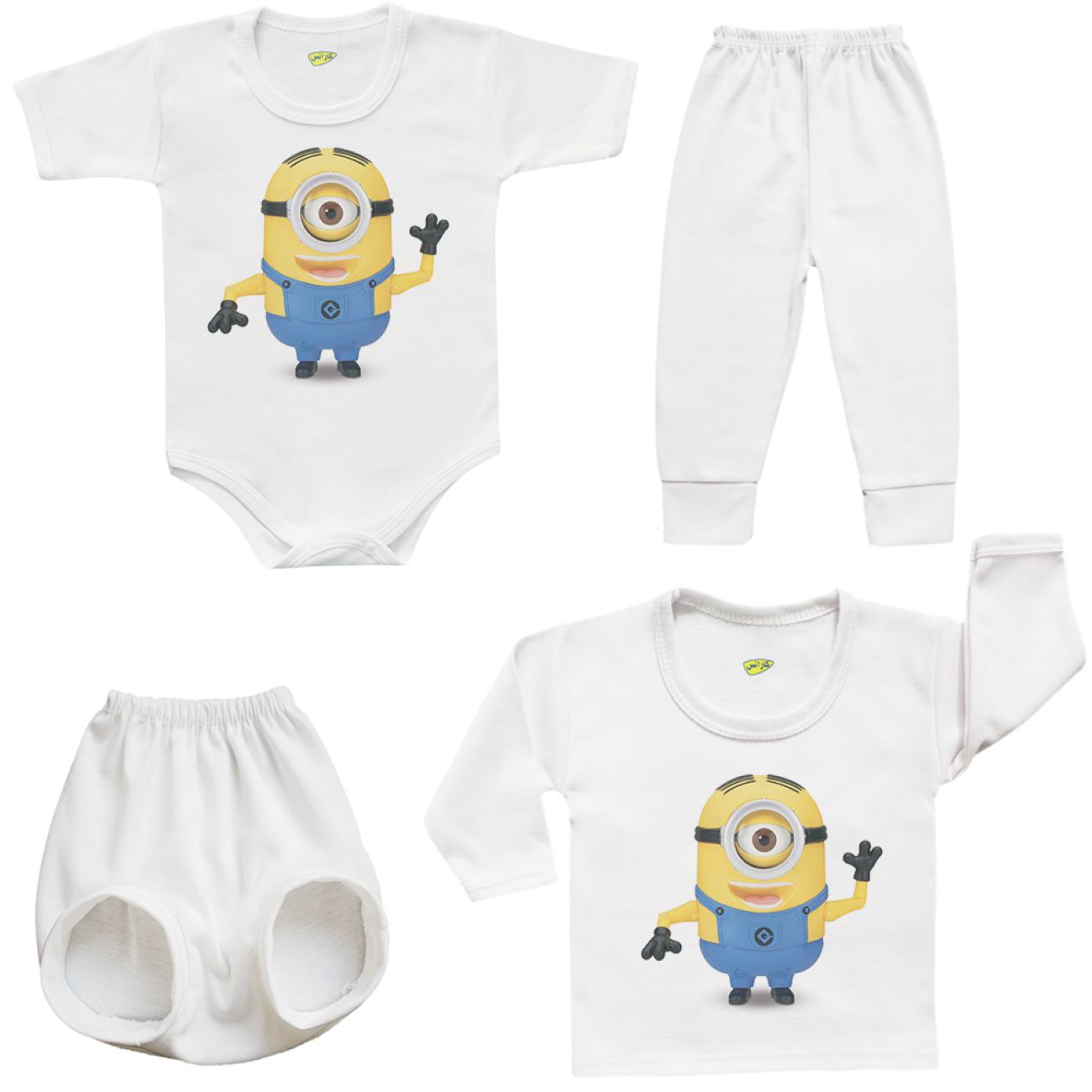 Stylischer Baby Kurzarm Strampler Komfortabel & Atmungsaktiv