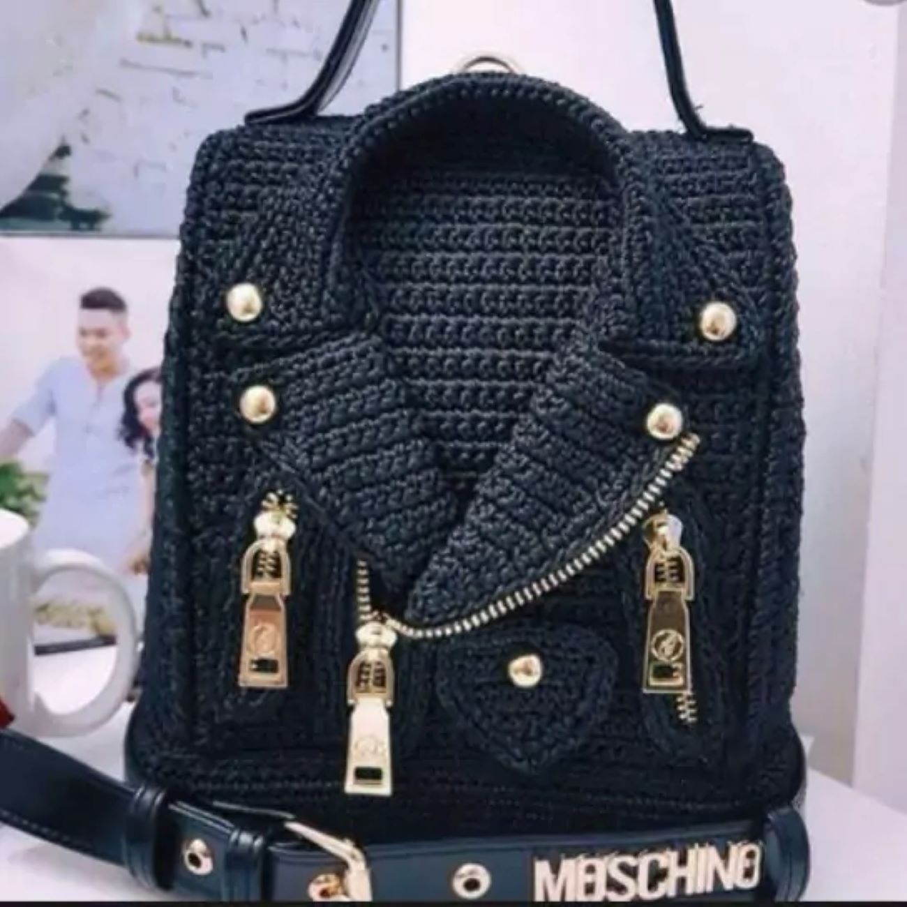 Boho-Chic Häkel-Tasche – Einzigartig & Stilvoll